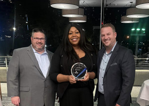 Executives at an awards event