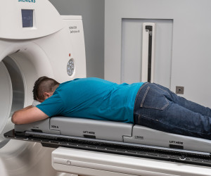 Pelvis belly system with patient